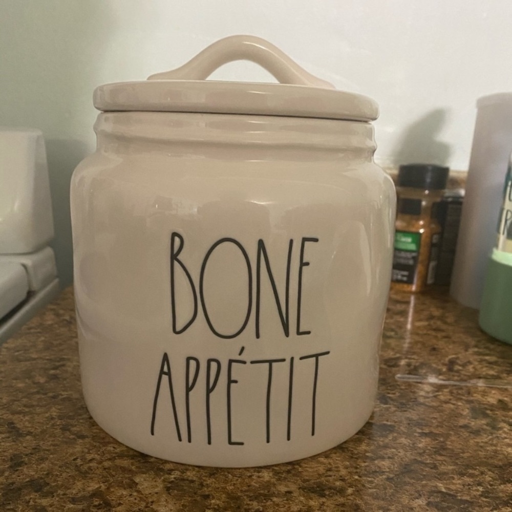 RAE DUNN Dog Treat Jar 🦮